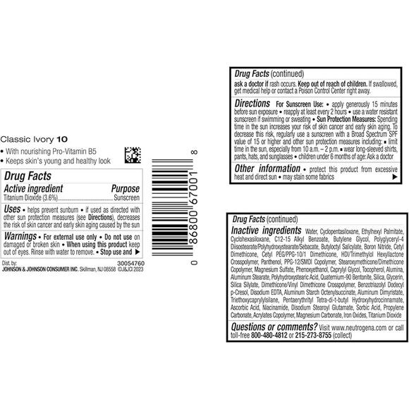 Neutrogena Healthy Skin Liquid Foundation, 85 Honey, 1 fl. oz.. - Picture 8 of 9